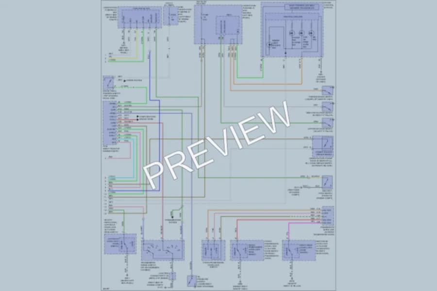 2011 Acura MDX Starting Charging wiring diagram preview