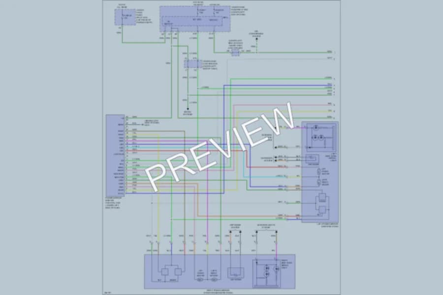 2011 Acura RDX Memory Systems wiring diagram preview
