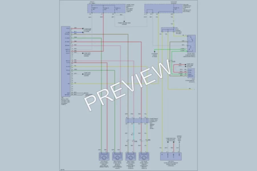 2011 Acura RL Anti Lock Brakes wiring diagram preview