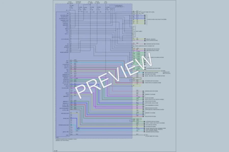 2011 Acura RL Body Control Modules wiring diagram preview