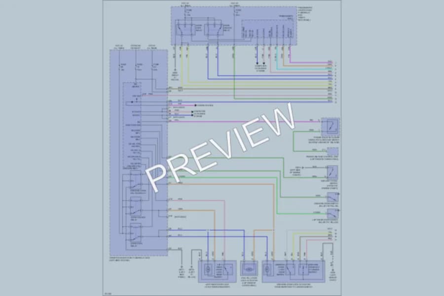 2011 Acura ZDX Anti Theft wiring diagram preview