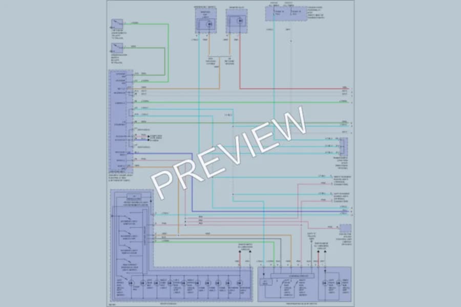 2011 Acura ZDX Interior Lights wiring diagram preview
