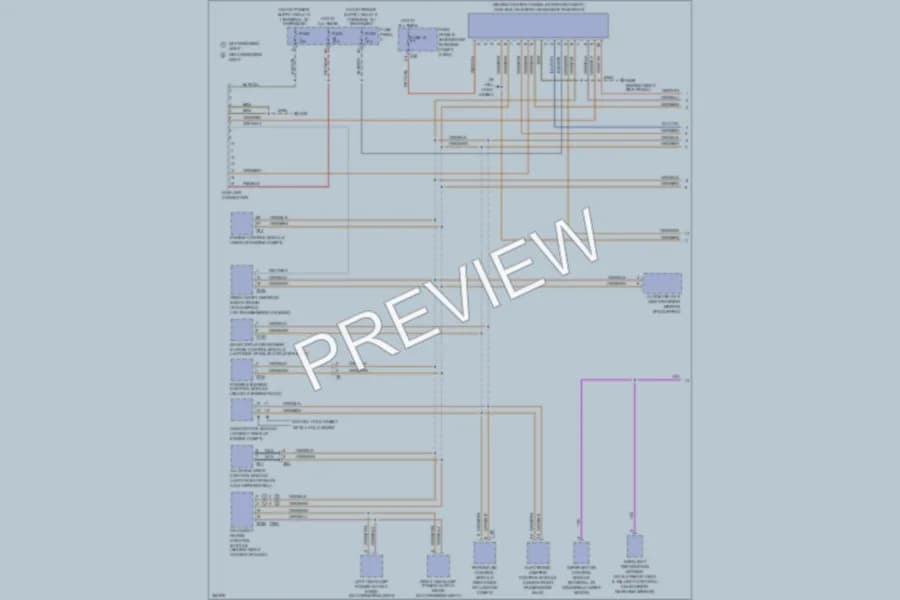 2011 Audi A3 Computer Data Lines wiring diagram preview