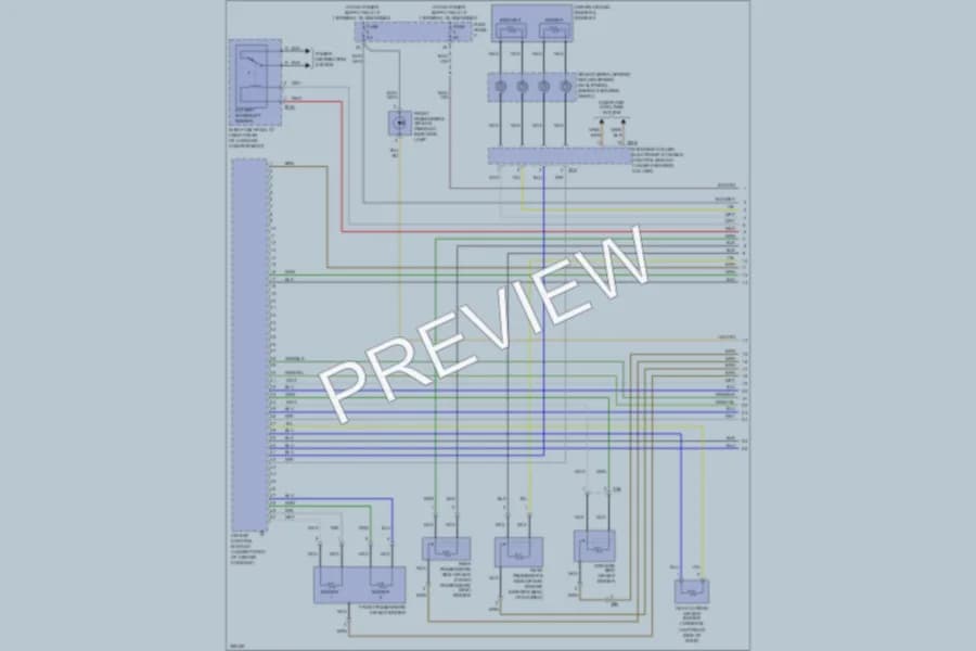 2011 Audi A3 Supplemental Restraints wiring diagram preview