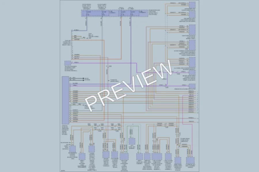 2011 Audi A4 Computer Data Lines wiring diagram preview