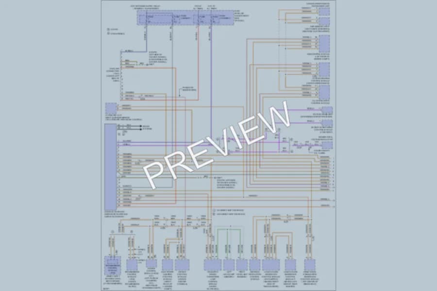 2011 Audi A5 Computer Data Lines wiring diagram preview
