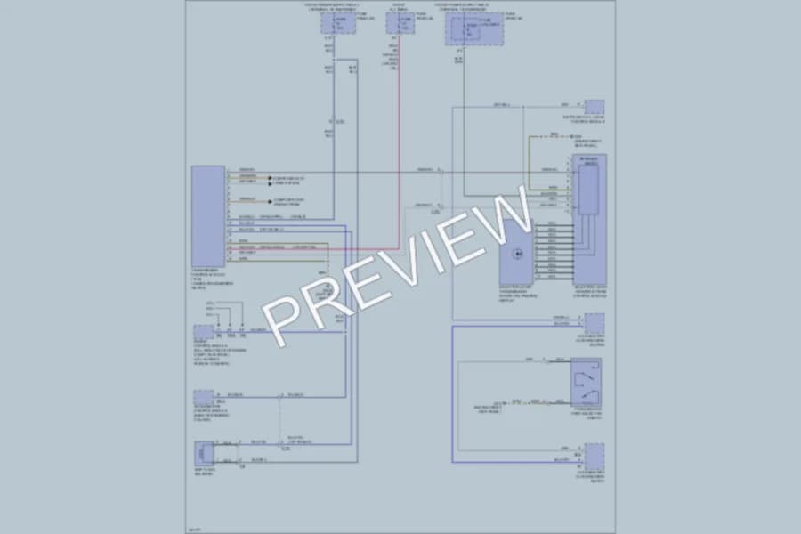 2011 Audi A6 Transmission wiring diagram preview