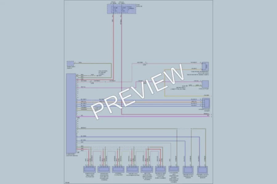 2011 Audi Q5 Air Conditioning wiring diagram preview