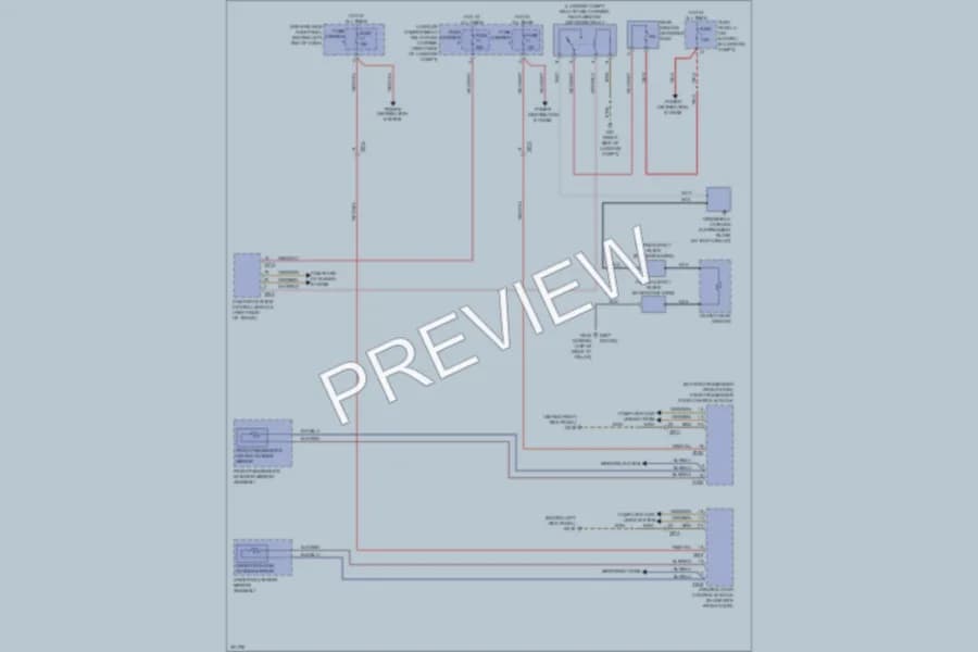 2011 Audi S4 Defoggers wiring diagram preview