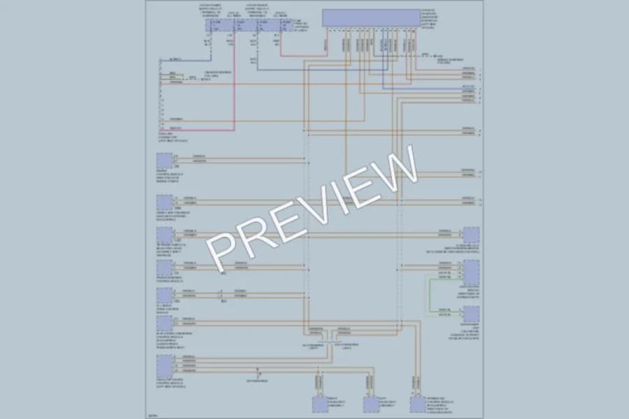 2011 Audi TT Computer Data Lines wiring diagram preview