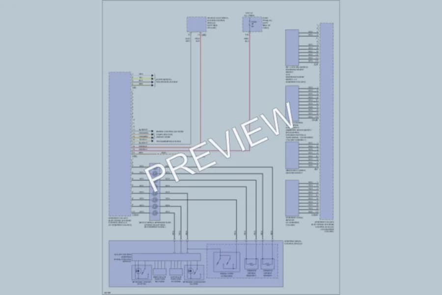 2011 Audi TTS Body Control Modules wiring diagram preview