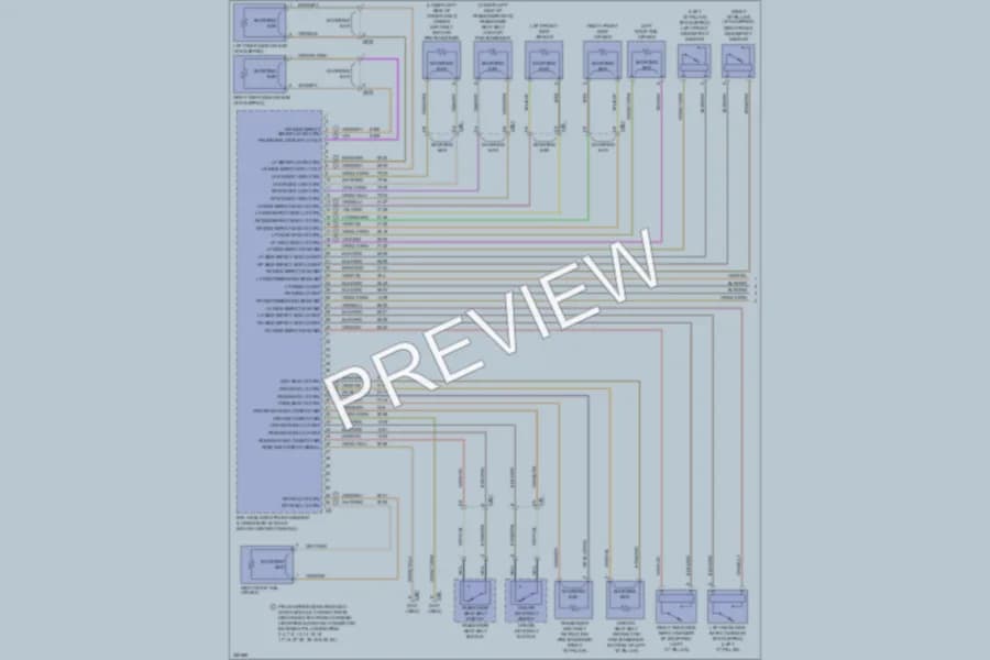 2011 Buick LaCrosse Supplemental Restraints wiring diagram preview