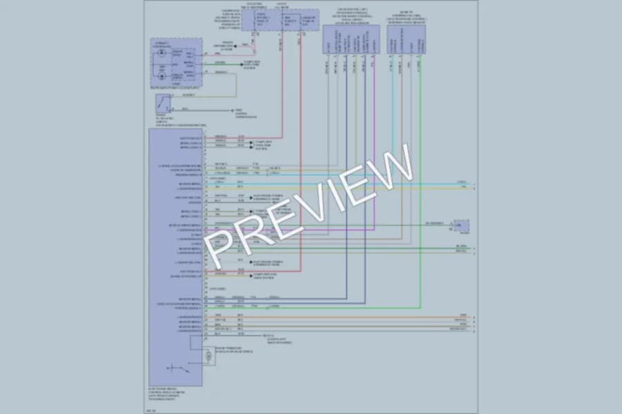 2011 Buick Lucerne Anti Lock Brakes wiring diagram preview