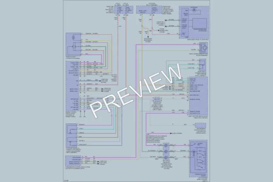 2011 Buick Lucerne Cruise Control wiring diagram preview