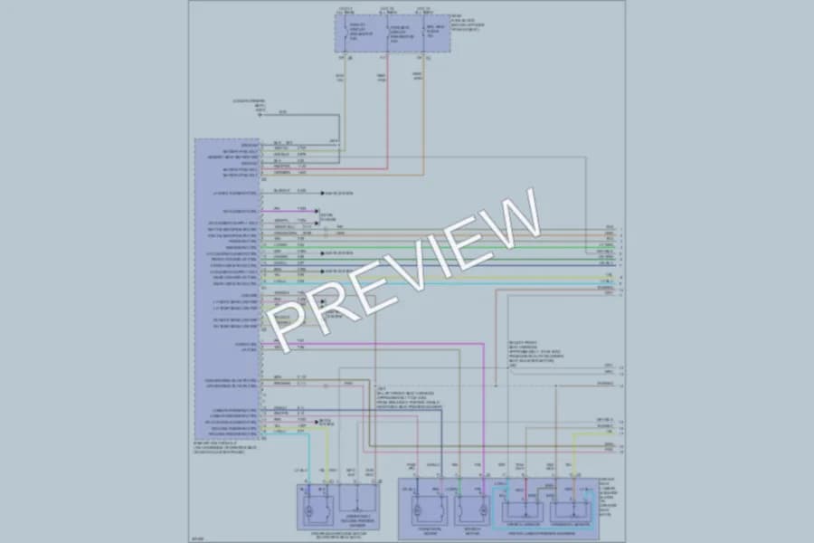 2011 Buick Lucerne Memory Systems wiring diagram preview