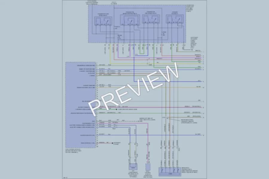 2011 Buick Regal Air Conditioning wiring diagram preview