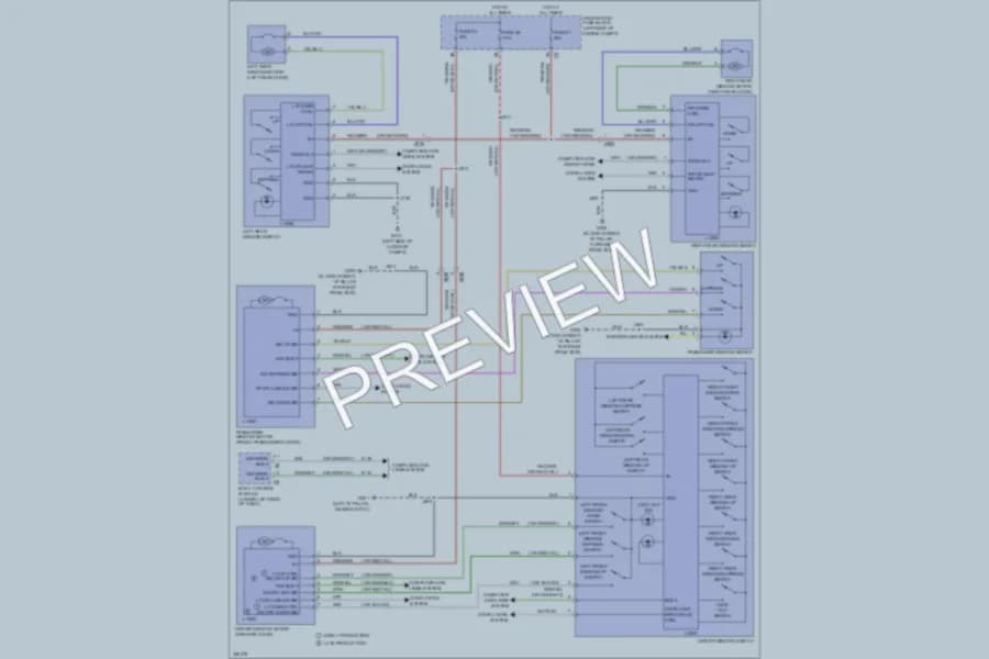 2011 Buick Regal Power Windows wiring diagram preview