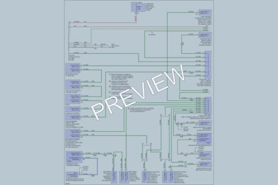 2011 Cadillac CTS Computer Data Lines wiring diagram preview