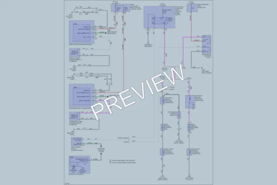 2011 Cadillac CTSV Defoggers wiring diagram preview