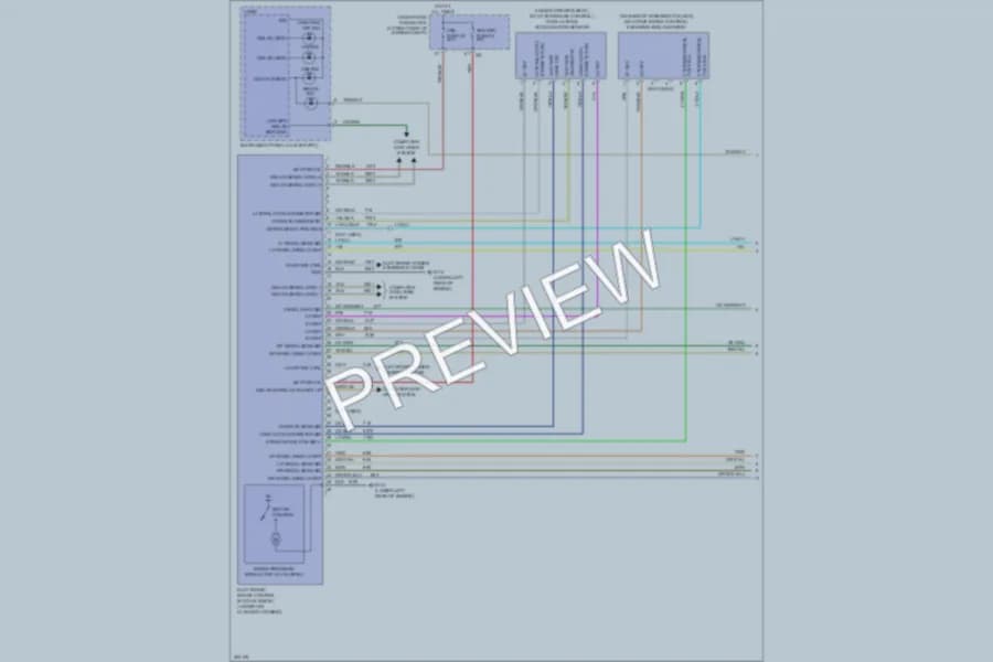 2011 Cadillac DTS Anti Lock Brakes wiring diagram preview