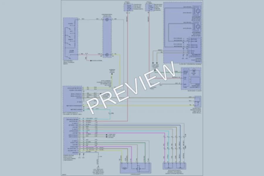 2011 Cadillac SRX Cruise Control wiring diagram preview