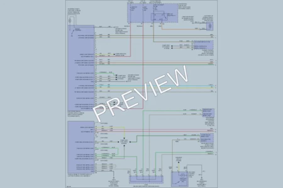 2011 Cadillac STS Anti Lock Brakes wiring diagram preview