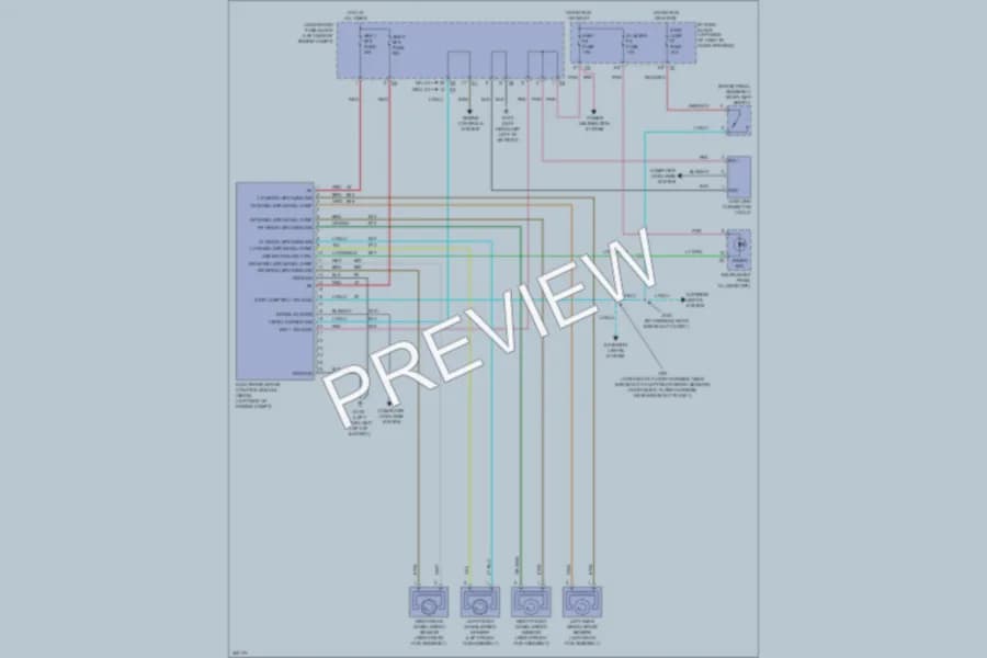 2011 Chevrolet Aveo Anti Lock Brakes wiring diagram preview