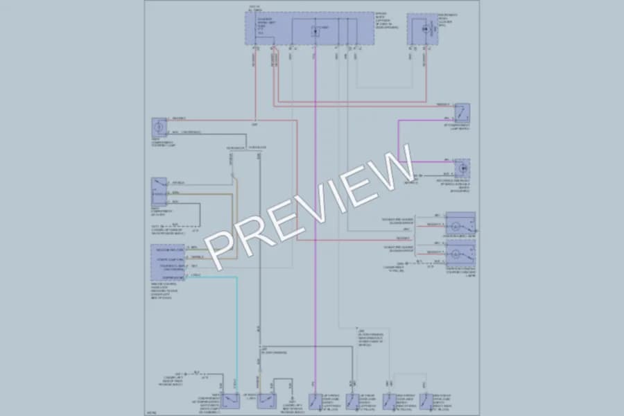 2011 Chevrolet Aveo5 Interior Lights wiring diagram preview