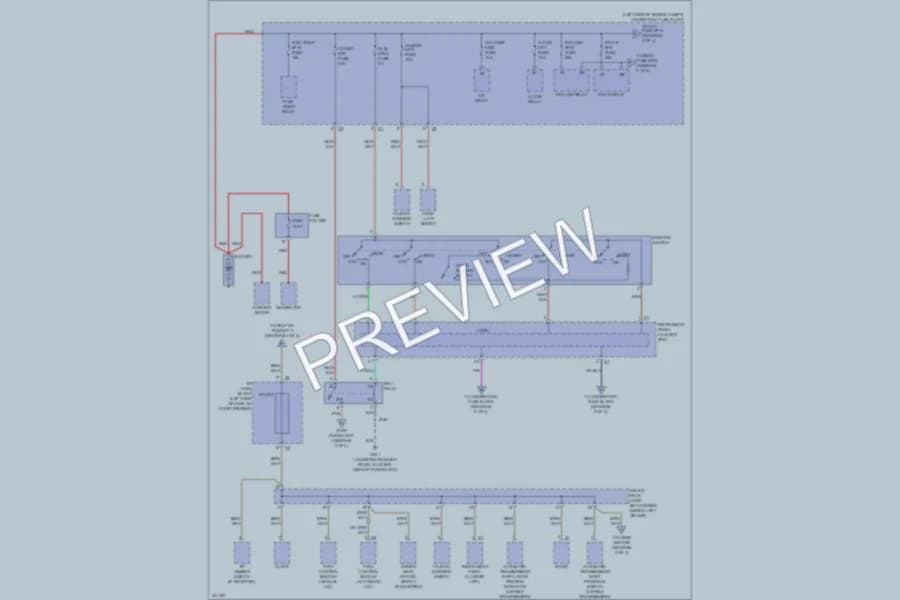 2011 Chevrolet Aveo5 Power Distribution wiring diagram preview