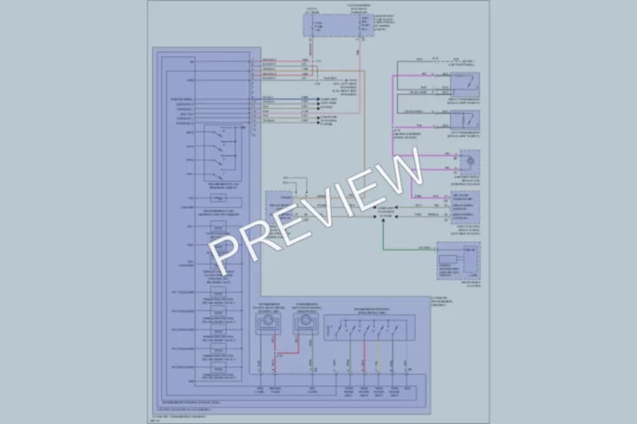 2011 Chevrolet Camaro Transmission wiring diagram preview