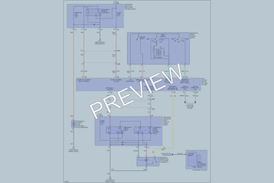 2011 Chevrolet Camaro Wiper Washer wiring diagram preview