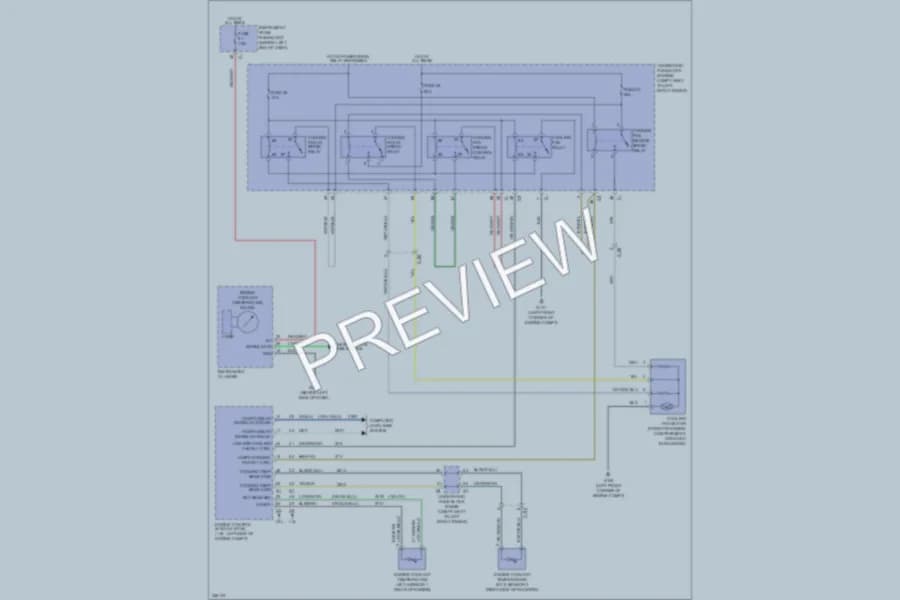 2011 Chevrolet Cruze Cooling Fan wiring diagram preview