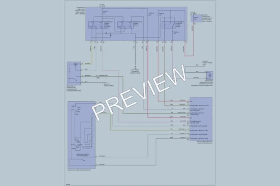 2011 Chevrolet Cruze Wiper Washer wiring diagram preview