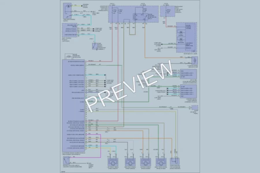 2011 Chevrolet Equinox Anti Lock Brakes wiring diagram preview