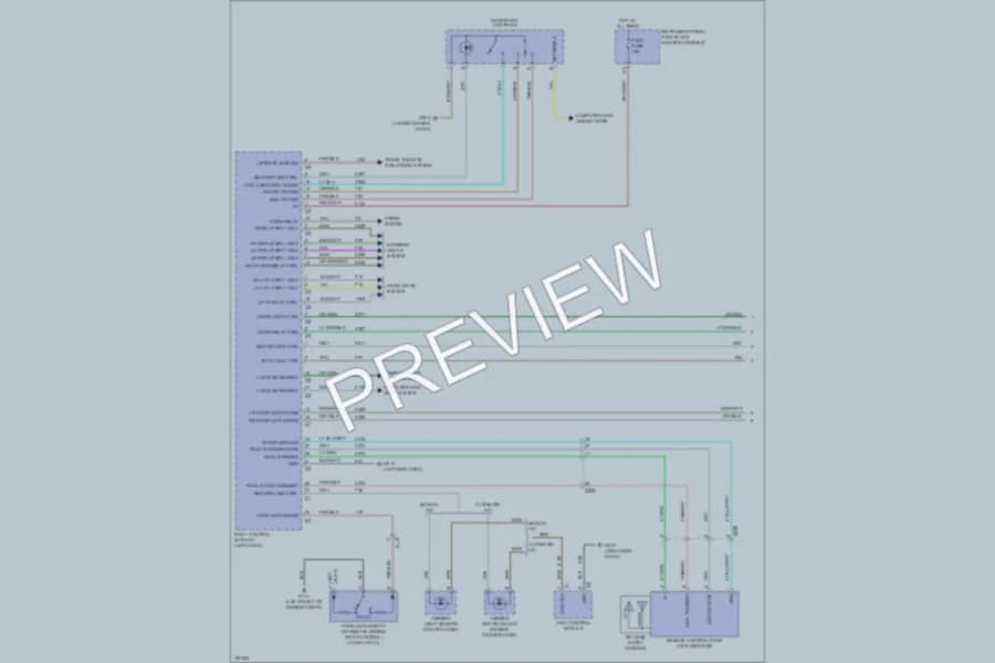 2011 Chevrolet Equinox Anti Theft wiring diagram preview