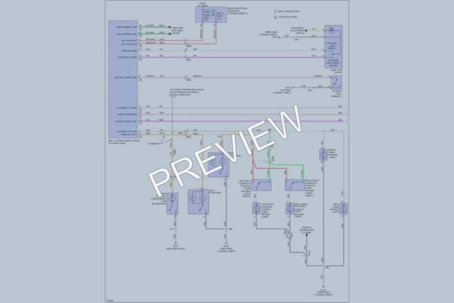2011 Chevrolet Equinox Interior Lights wiring diagram preview