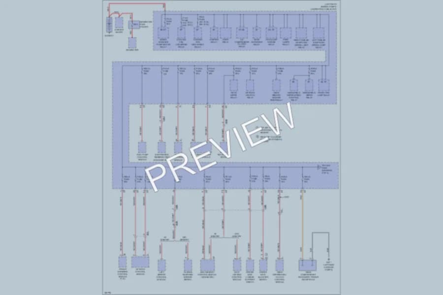 2011 Chevrolet Equinox Power Distribution wiring diagram preview