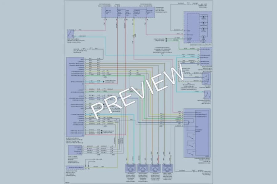 2011 Chevrolet G2500 Anti Lock Brakes wiring diagram preview with protected circuit layout