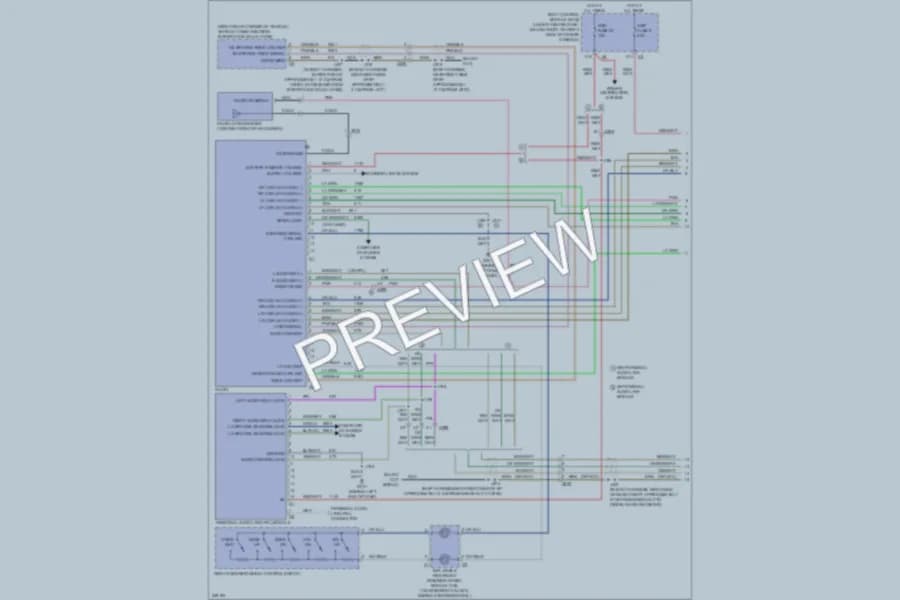2011 Chevrolet HHR Radio wiring diagram preview
