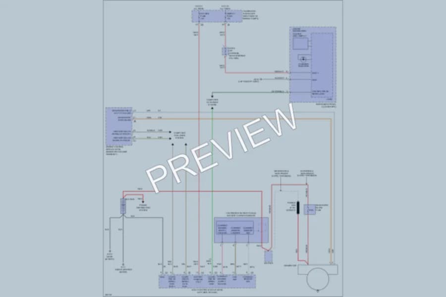 2011 Chevrolet Impala Starting Charging wiring diagram preview