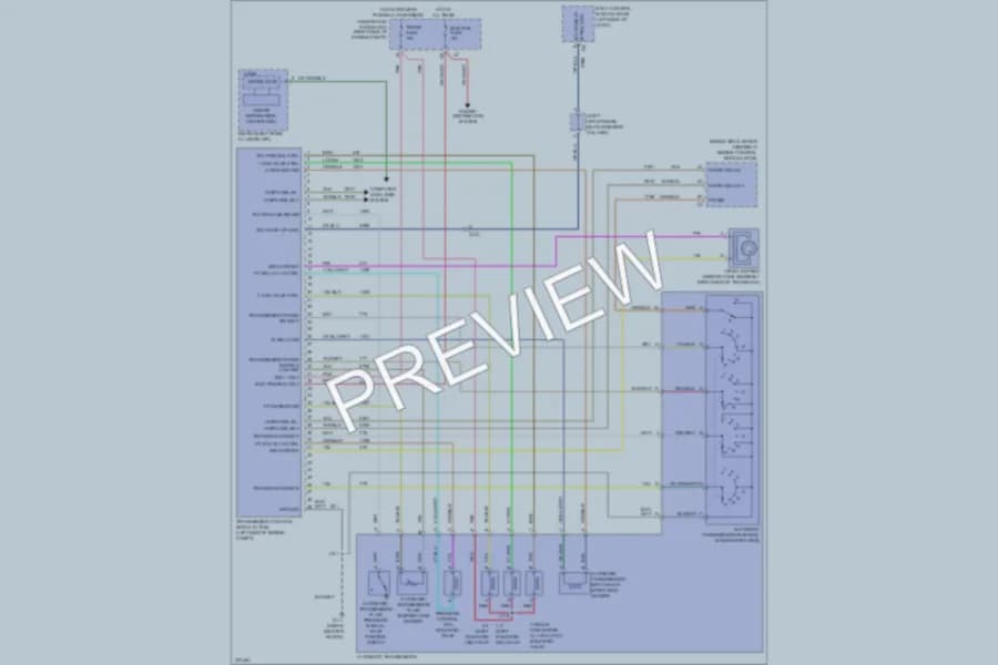 2011 Chevrolet Impala Transmission wiring diagram preview