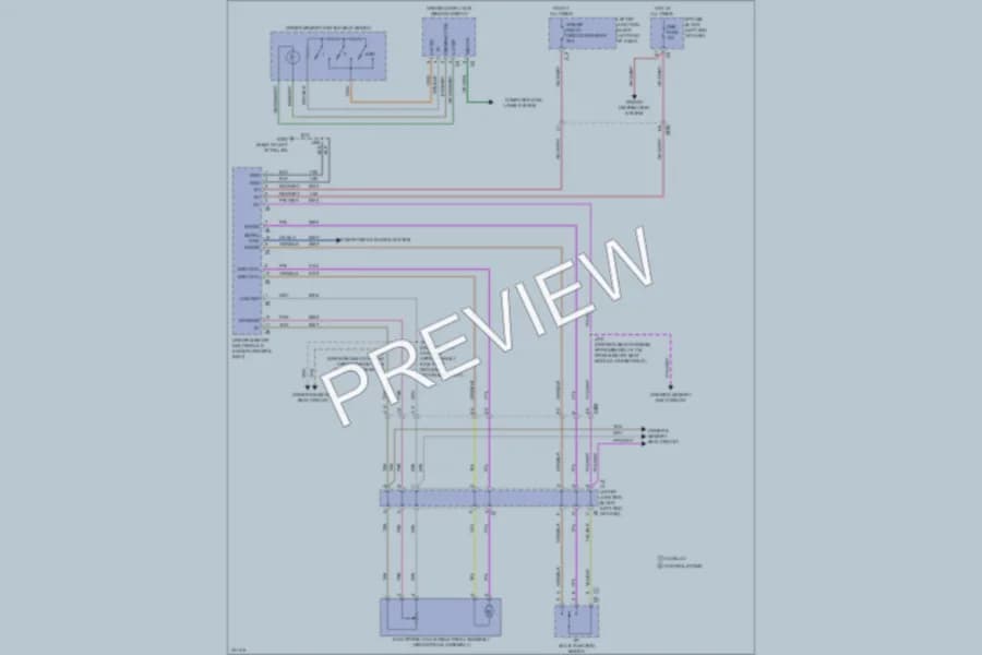 2011 Chevrolet K1500Suburban Memory Systems wiring diagram preview