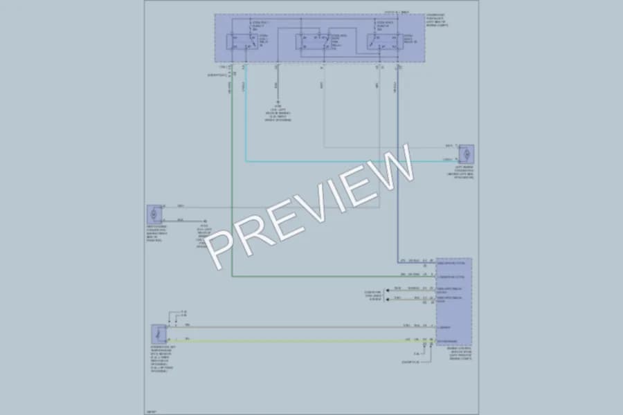 2011 Chevrolet Malibu Cooling Fan wiring diagram preview