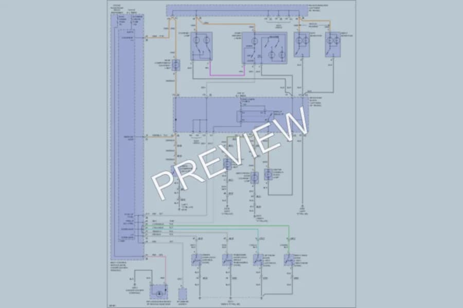 2011 Chevrolet Malibu Interior Lights wiring diagram preview