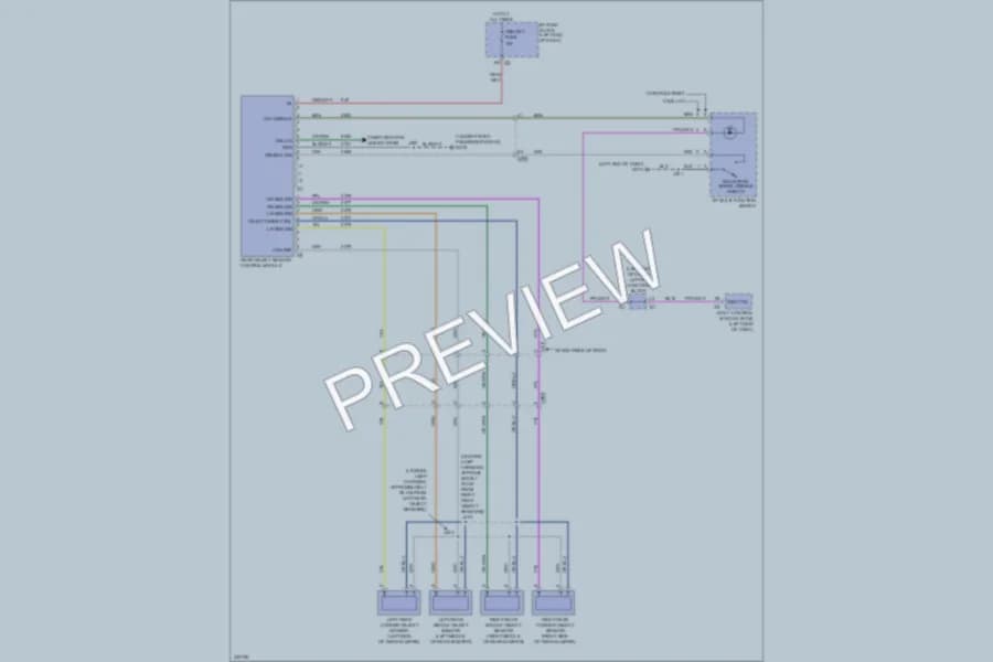 2011 Chevrolet Tahoe Navigation wiring diagram preview
