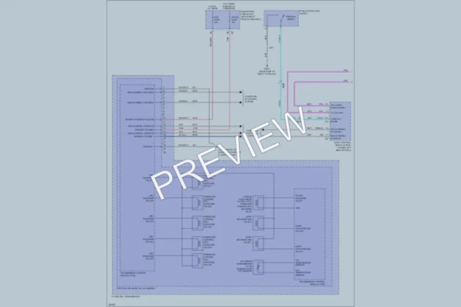 2011 Chevrolet Traverse Transmission wiring diagram preview