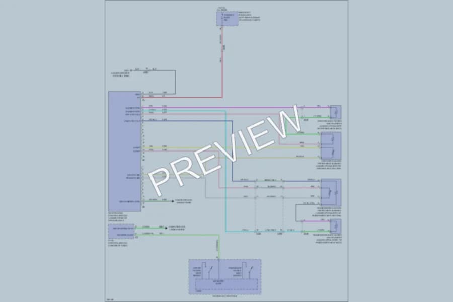 2011 Chevrolet Volt Power Seats wiring diagram preview