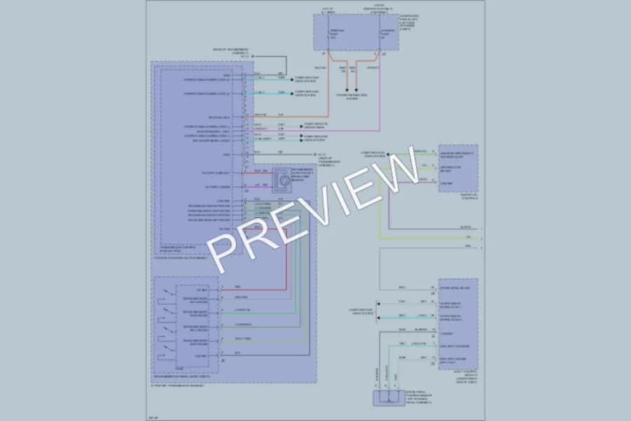 2011 Chevrolet Volt Transmission wiring diagram preview
