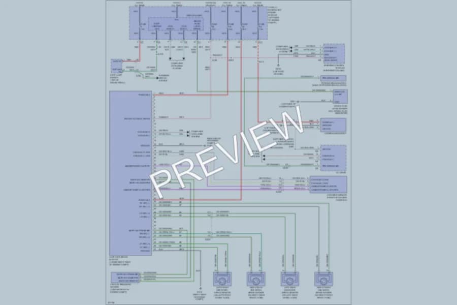 2011 Chrysler 200 Anti Lock Brakes wiring diagram preview
