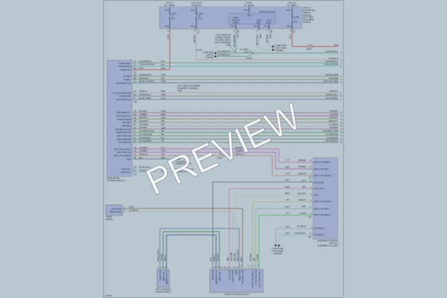 2011 Chrysler 200 Cruise Control wiring diagram preview
